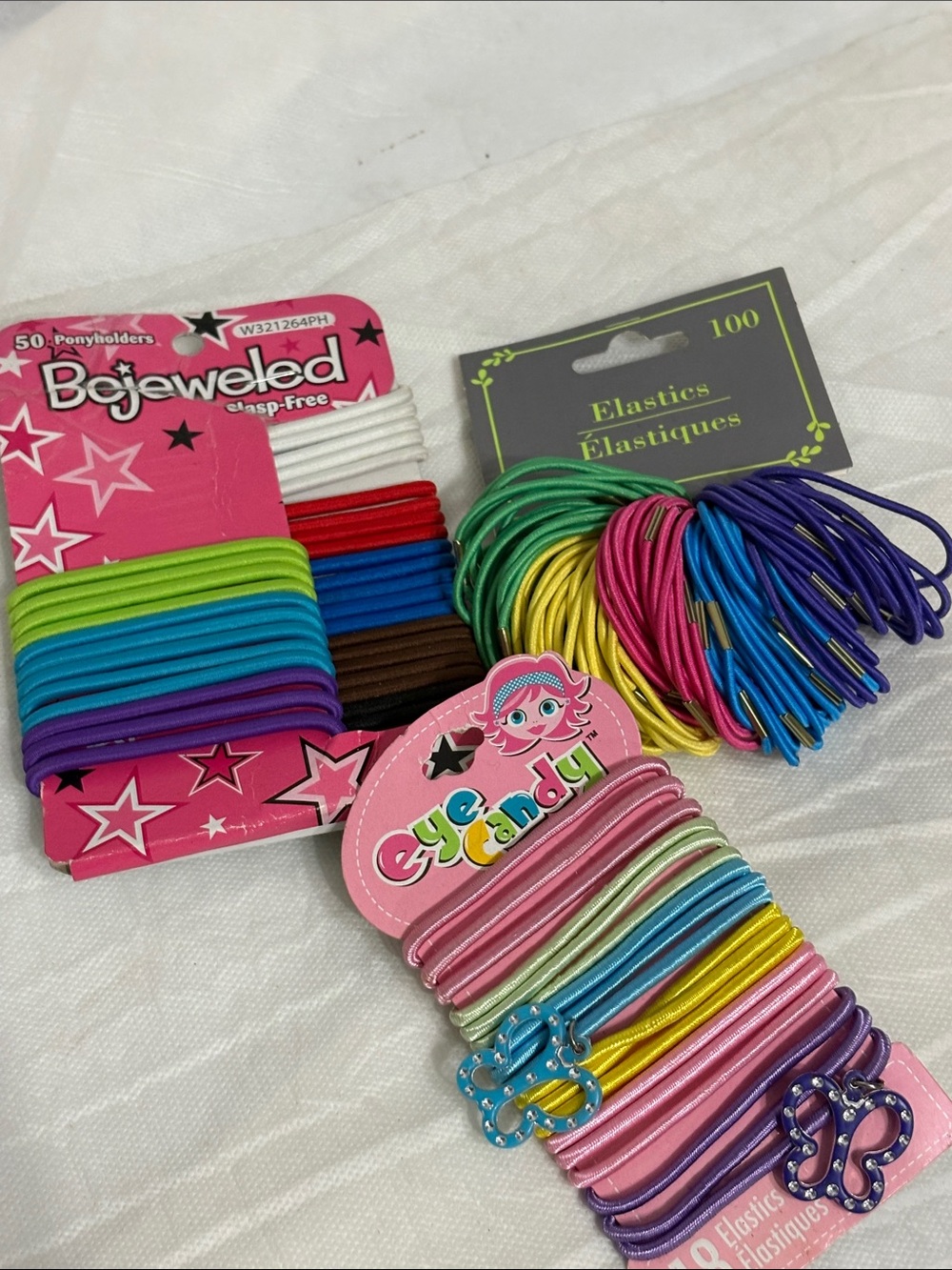 Pony Tail holders bundle of 3 packs